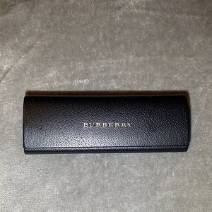 Burberry Elegant Black Glasses Case